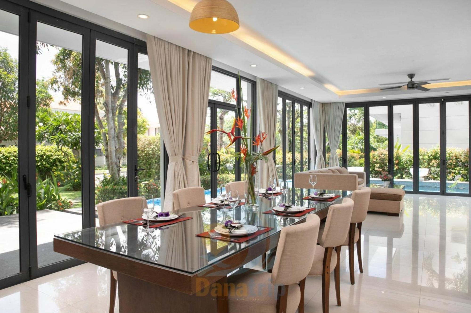 Luxury Pool Villa Close To The Private Beach ดานัง ภายนอก รูปภาพ