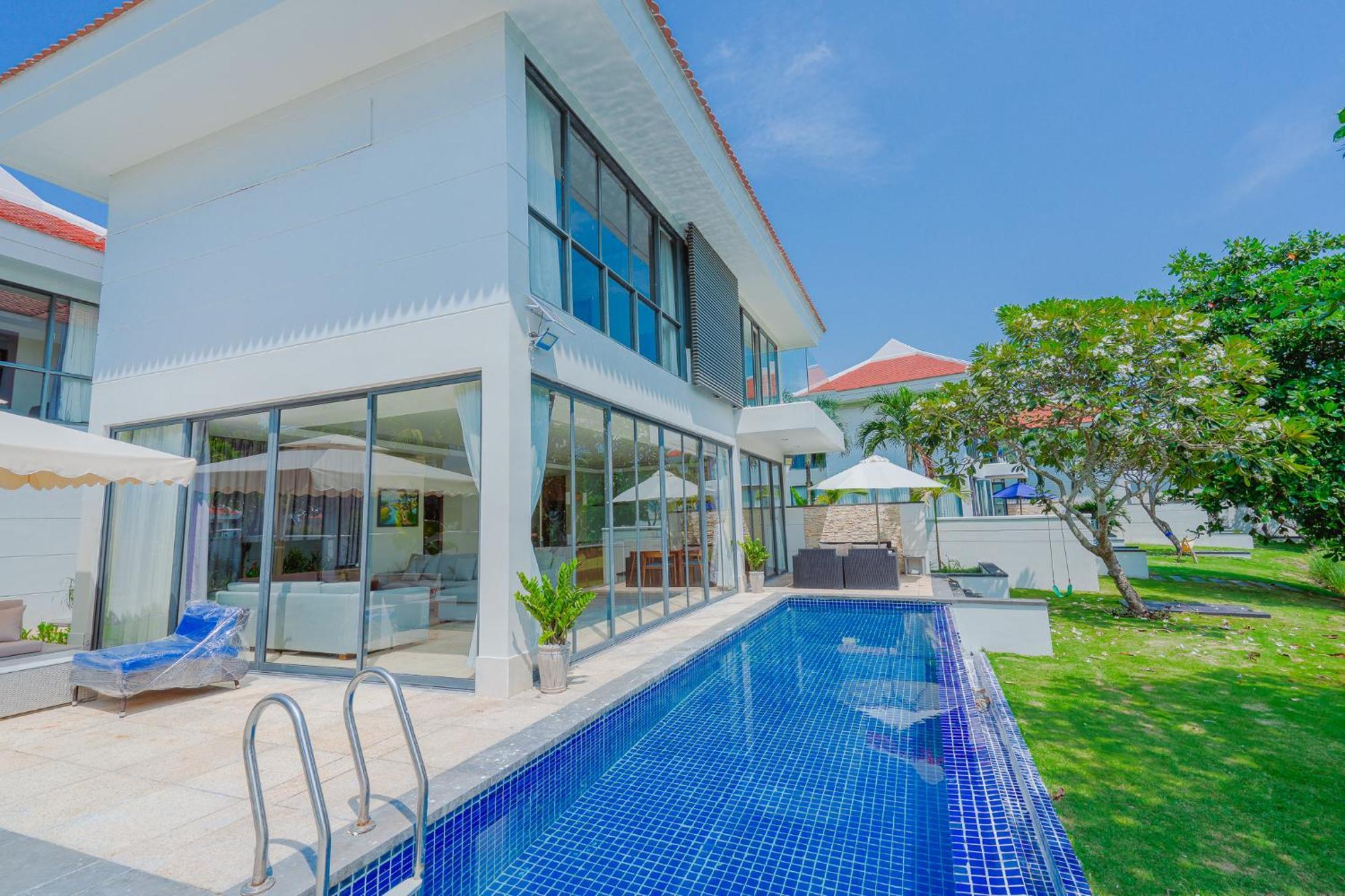 Luxury Pool Villa Close To The Private Beach ดานัง ภายนอก รูปภาพ